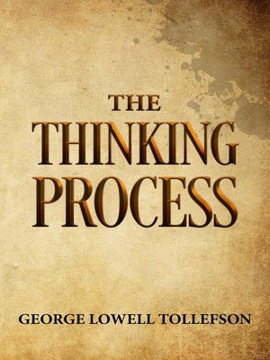 cover image of The Thinking Process